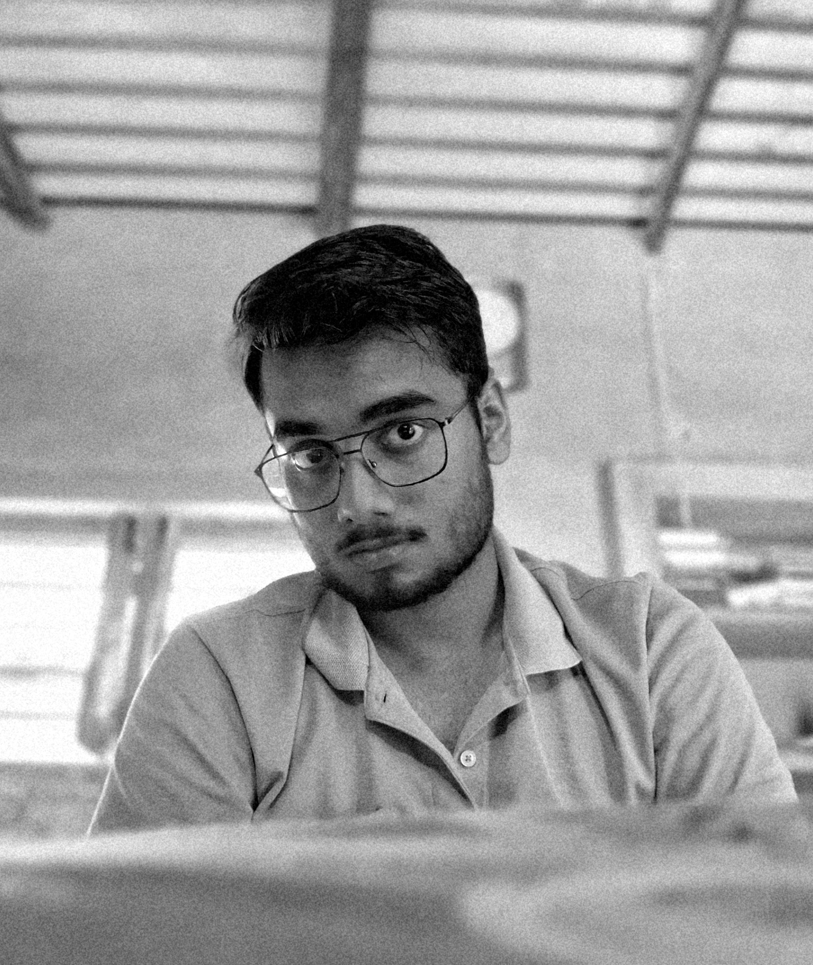 Artistic portrait of Diganta Pal